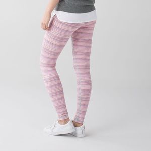 Lululemon Wunder Under Cyber Stripe Menthol